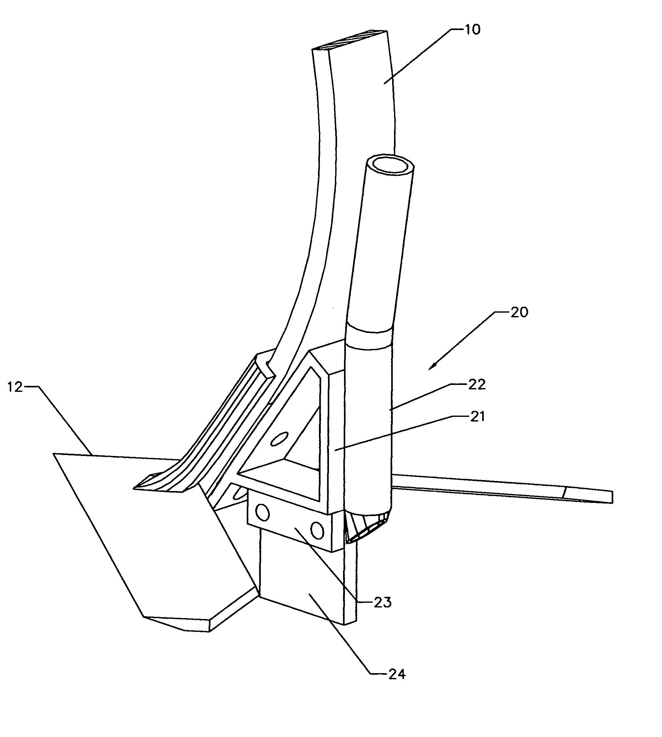 Seed boot attachment