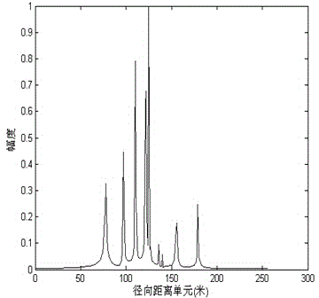 Single-pulse radar coherent jamming method based on target range profile template matching