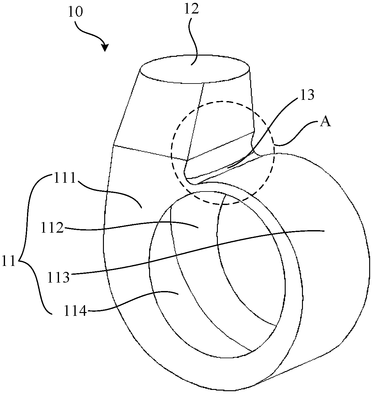 Dual-air-inlet centrifugal draught fan and extractor hood