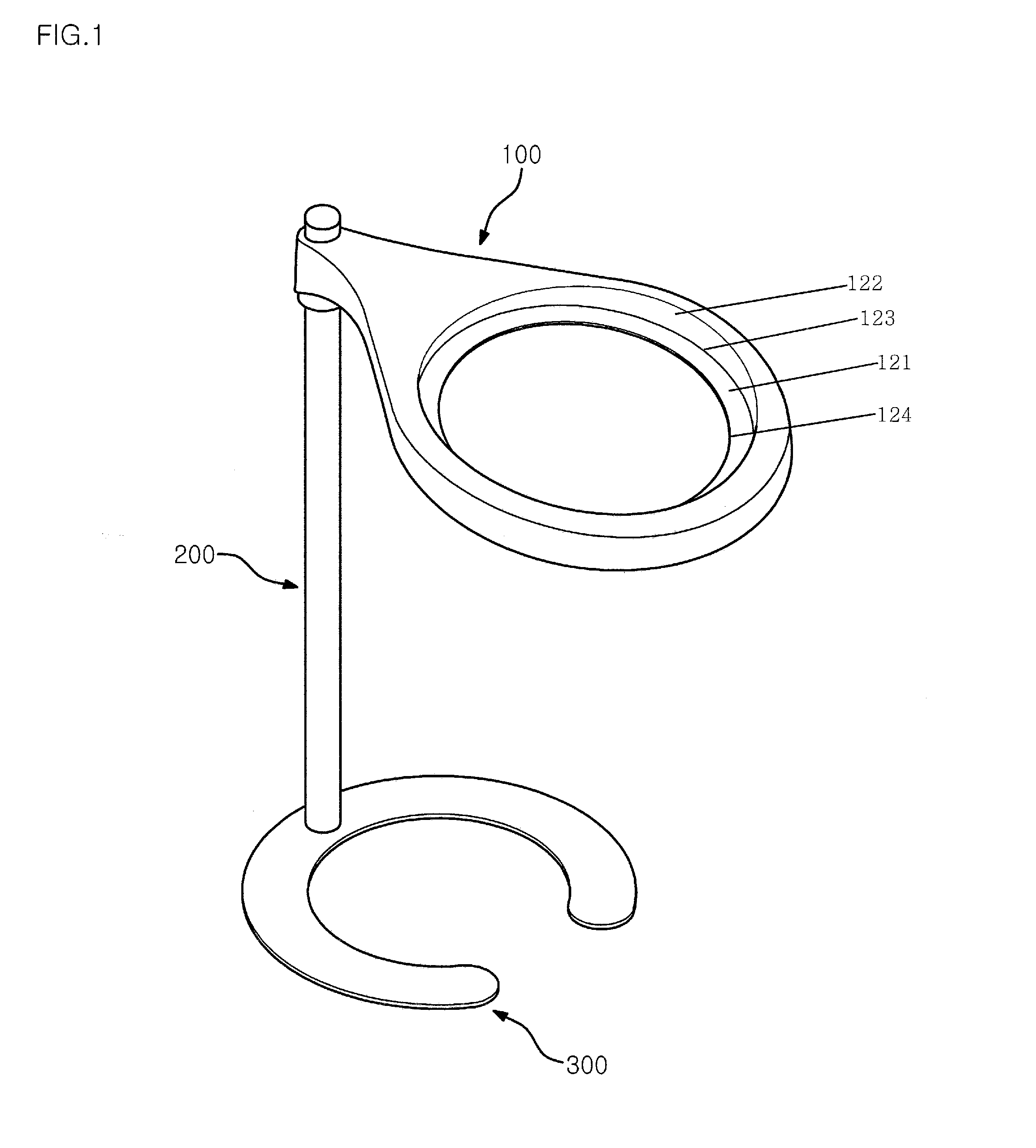 Apparatus for supporting a tablet computing device