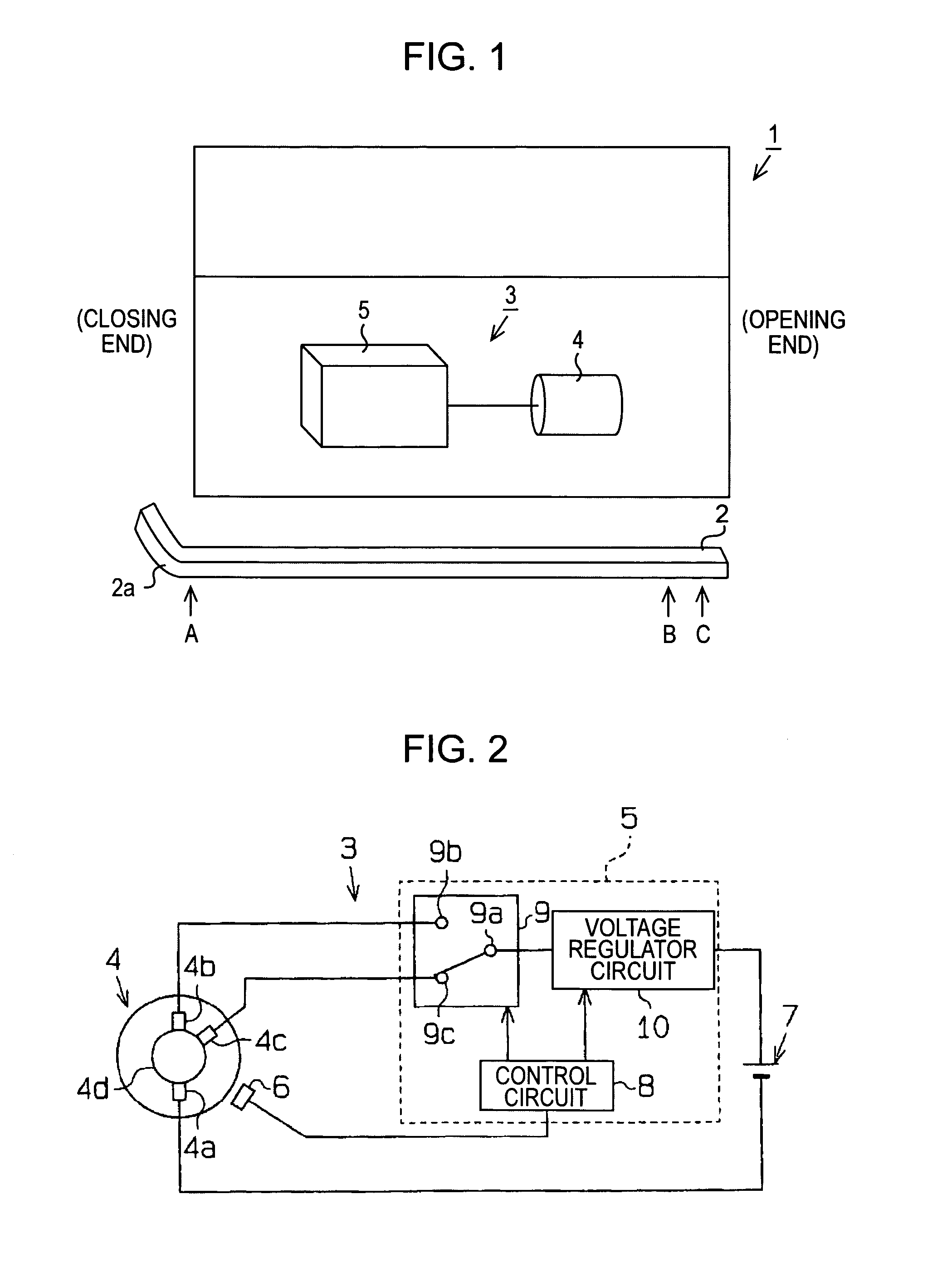 Control apparatus for opening/closing body