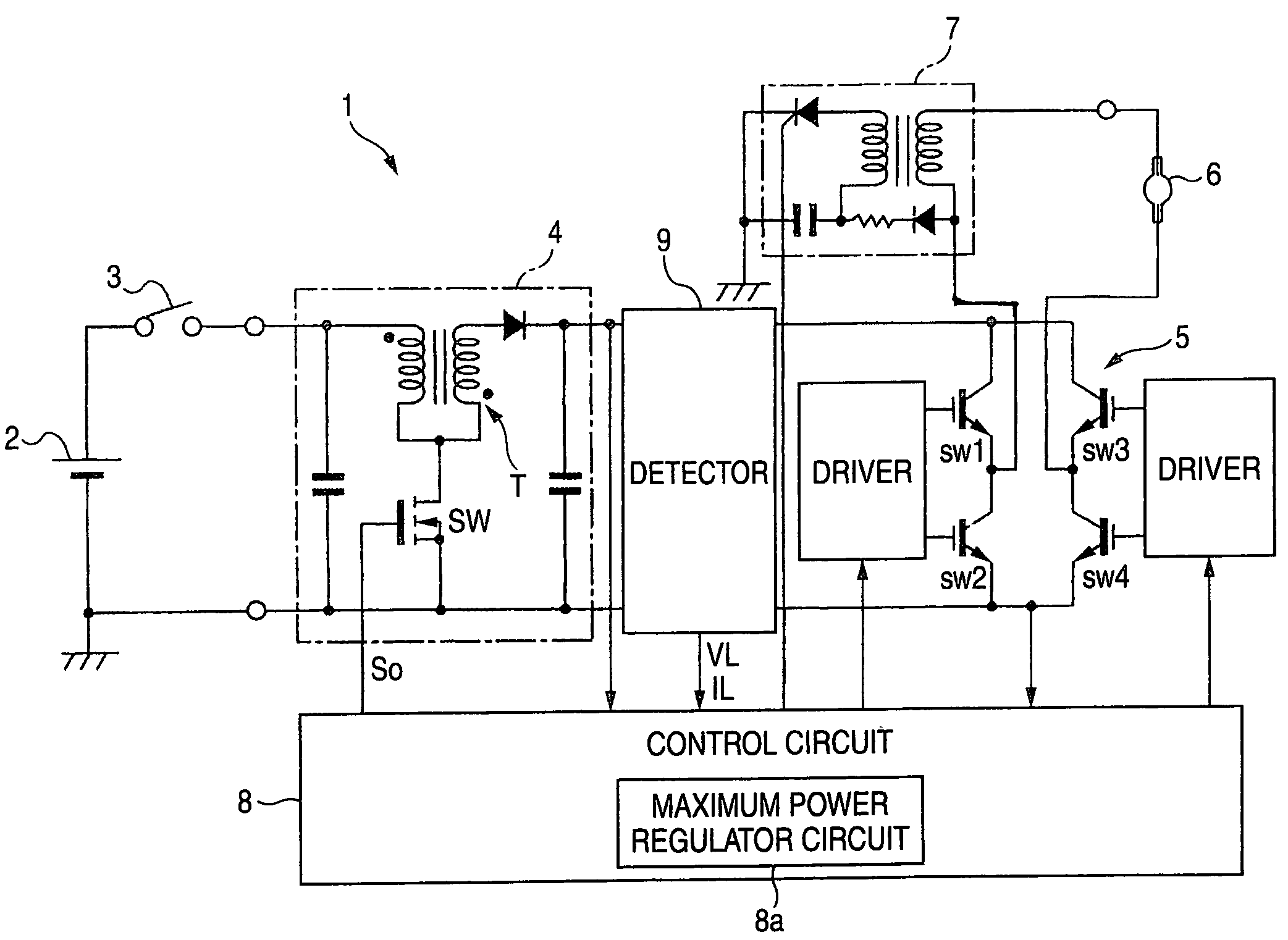 Lighting apparatus for discharge lamp