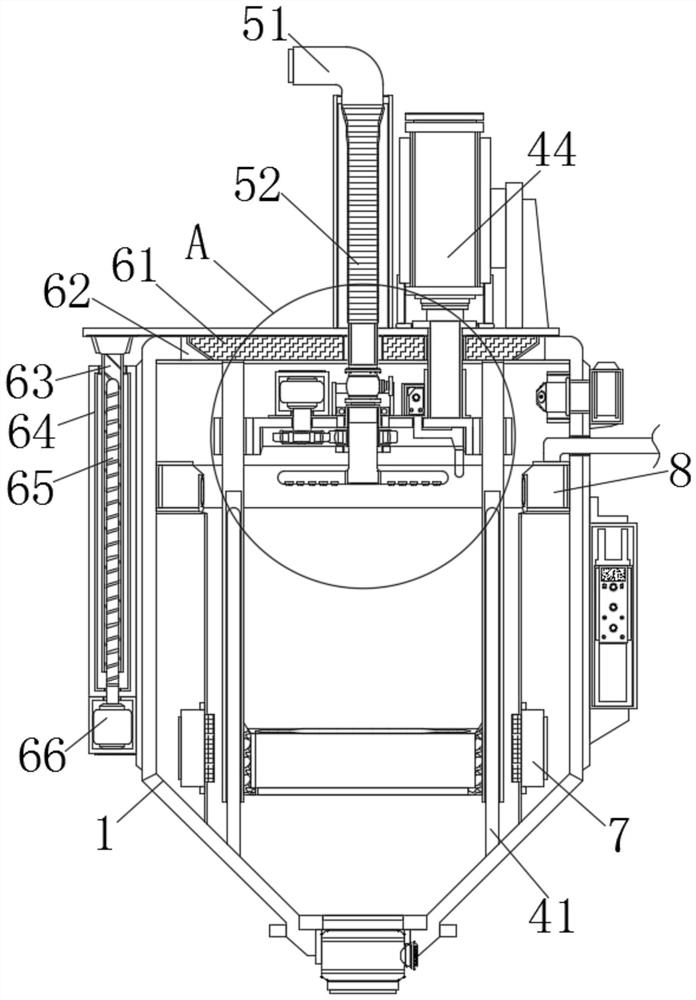 Fermentation tank for margarya melanioides rice noodle acid material