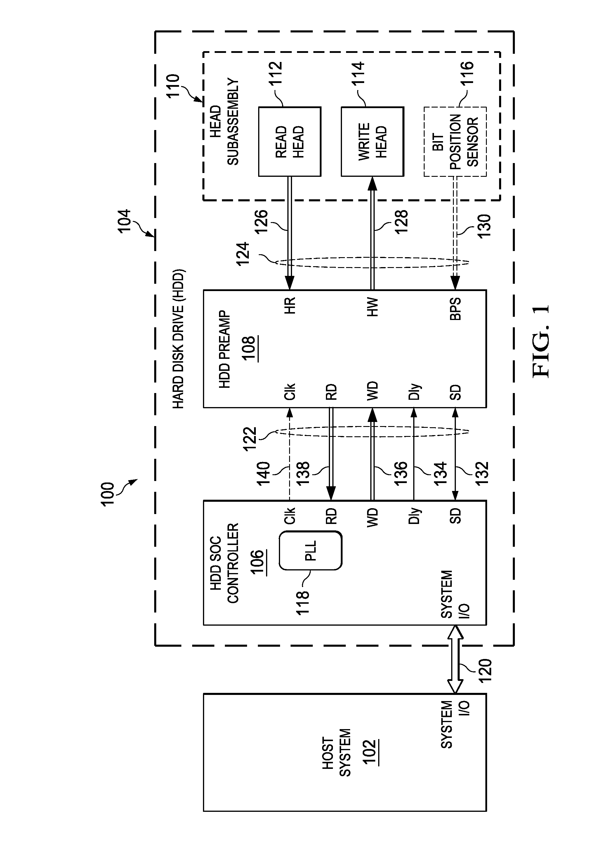 Preamplifier and method for synchronization with bit patterned media