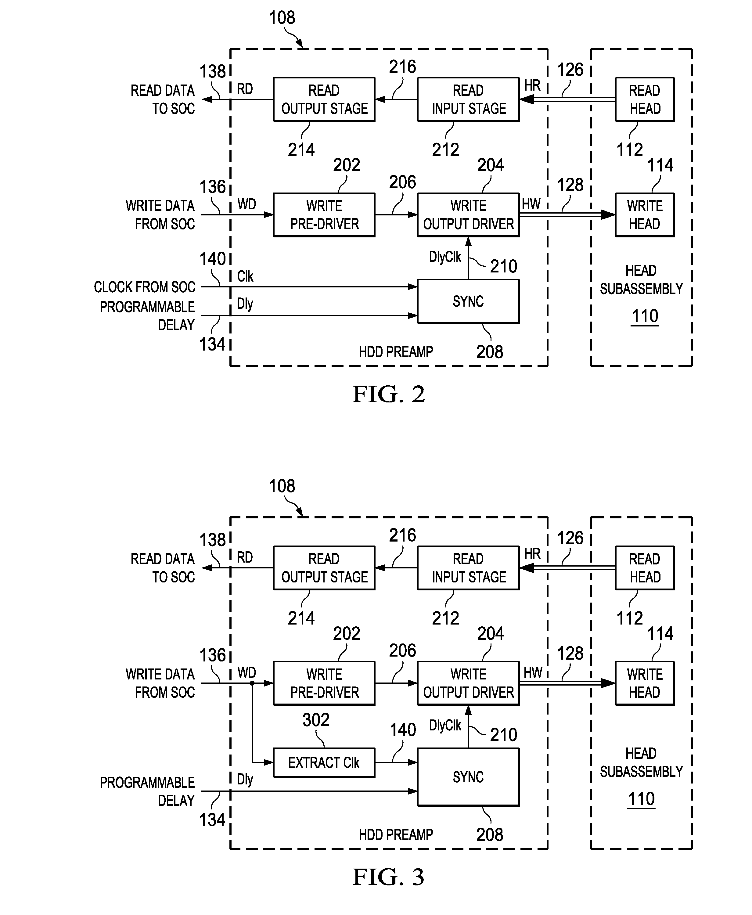 Preamplifier and method for synchronization with bit patterned media