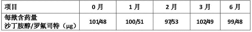 Roflumilast inhalation aerosol compound and preparation method thereof