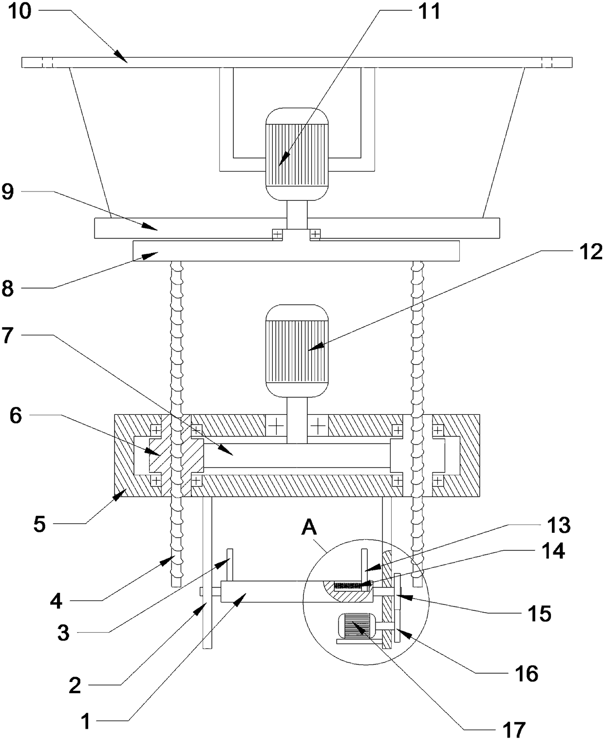 Novel projector hanging seat