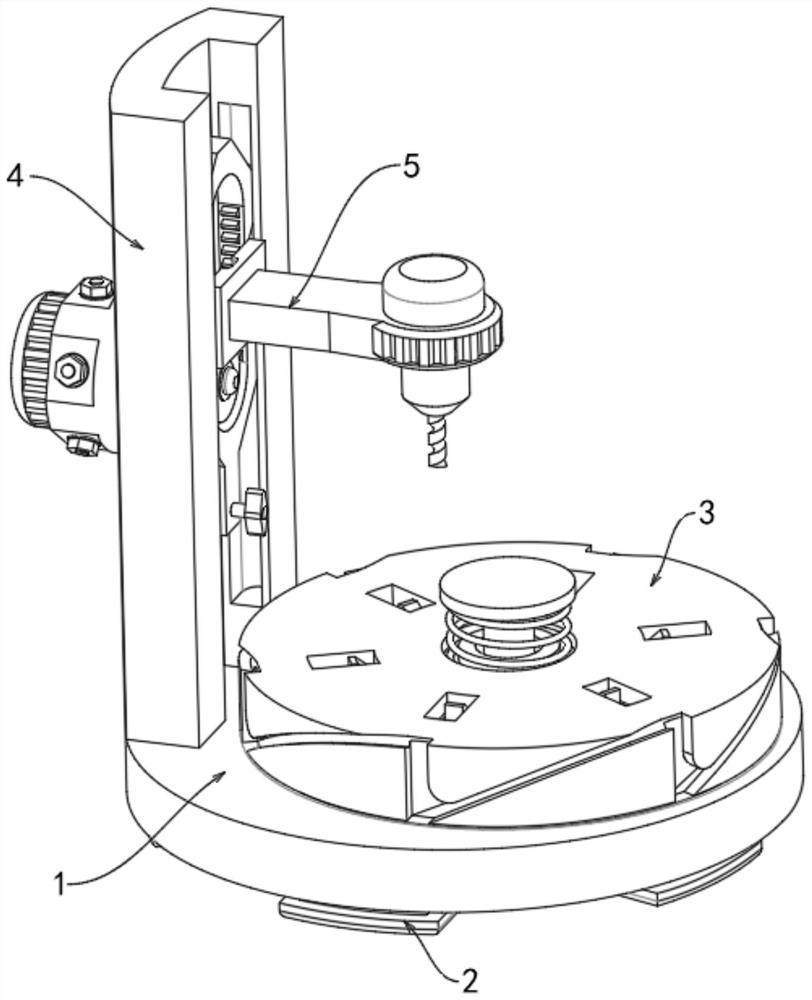 Electric vehicle hub drilling equipment