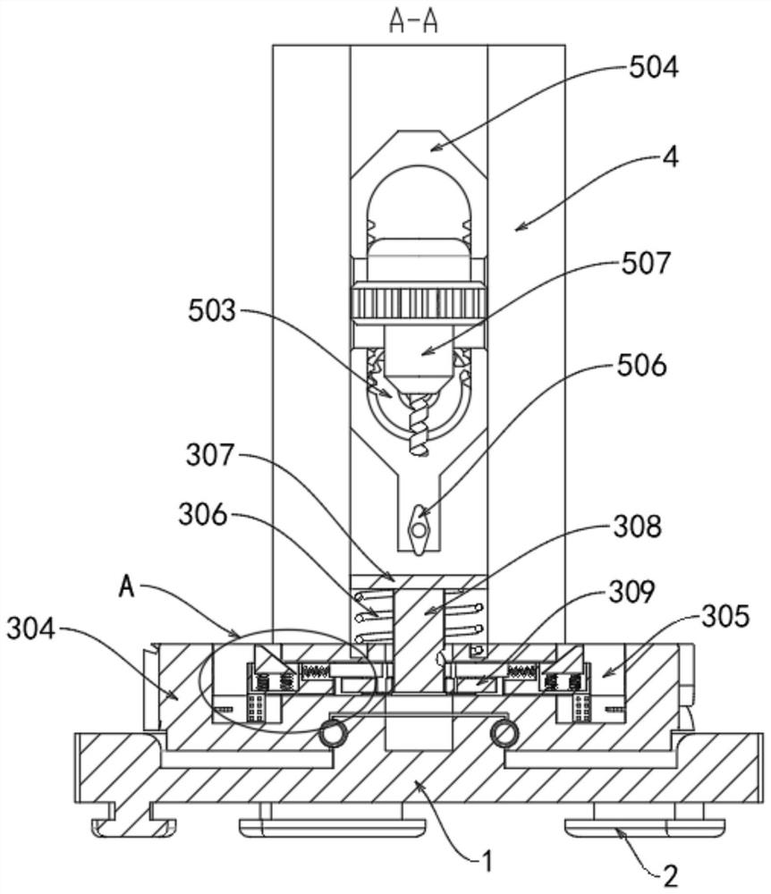 Electric vehicle hub drilling equipment