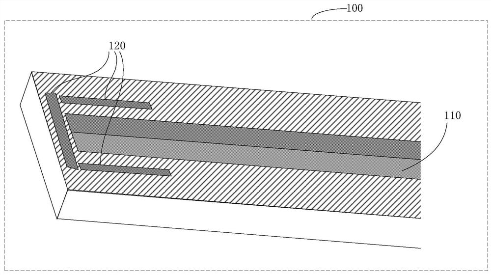 Silicon-based micro coaxial delay line chip