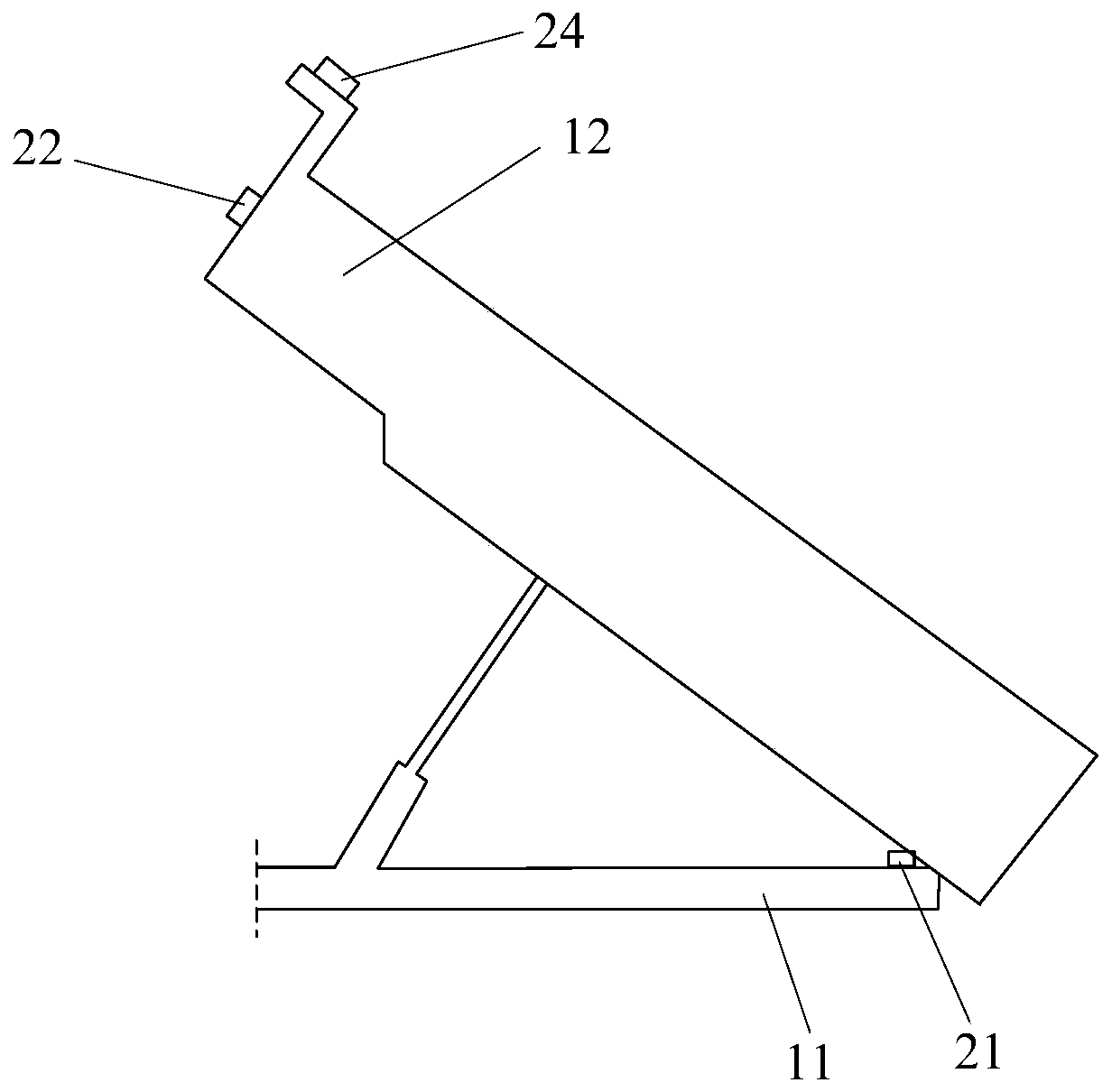 Compartment anti-interference monitoring system and method and dump truck