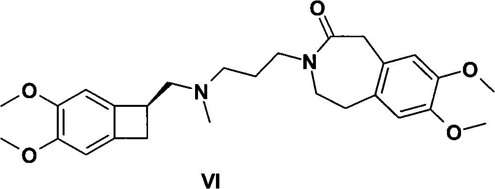 Preparation method of 1-(S)-4, 5-dimethyamino-1-methylaminomethyl-benzocyclobutane