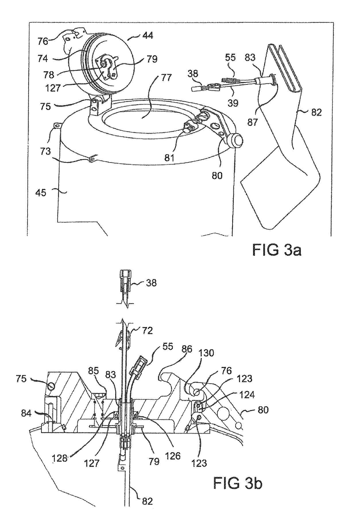 Mixing unit for flushing solutions