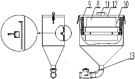 Throttling type gas-liquid exchange device