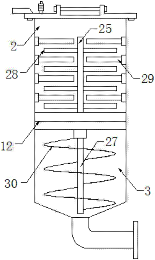 Chemical material reaction device