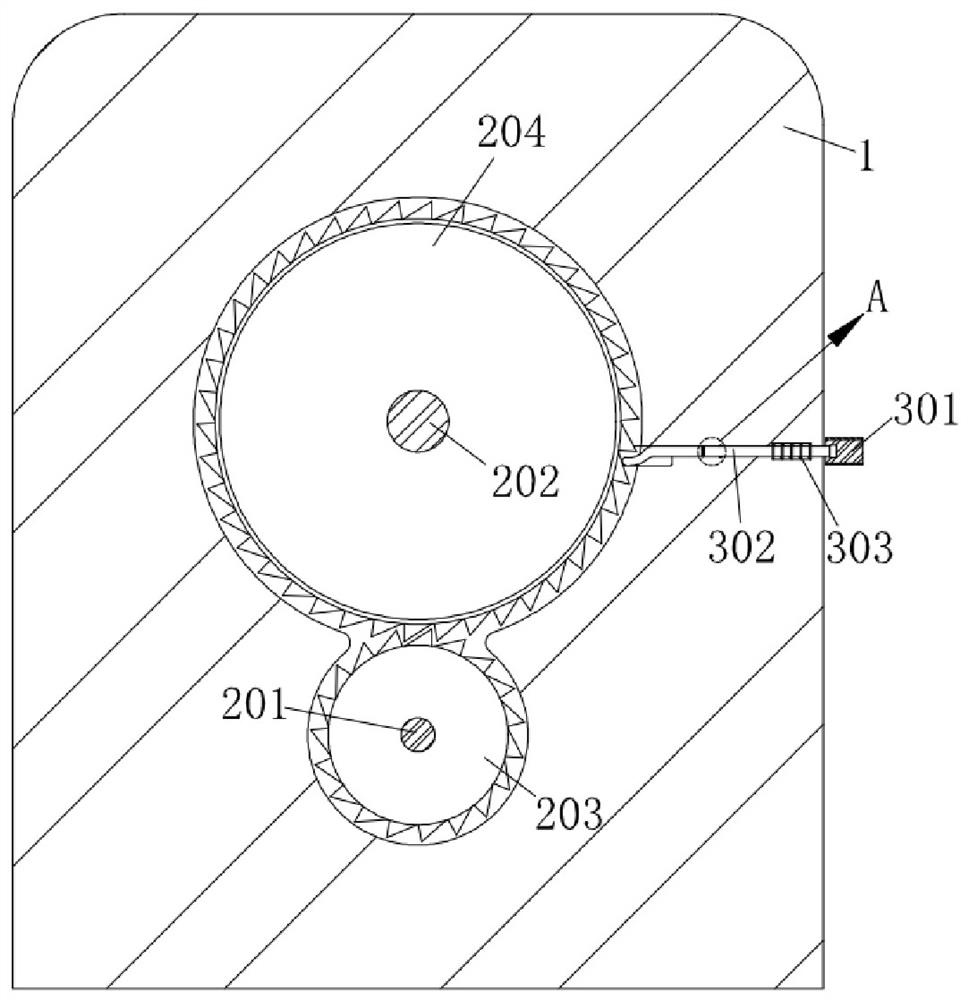 A convenient and fixed cable retracting device for power engineering construction