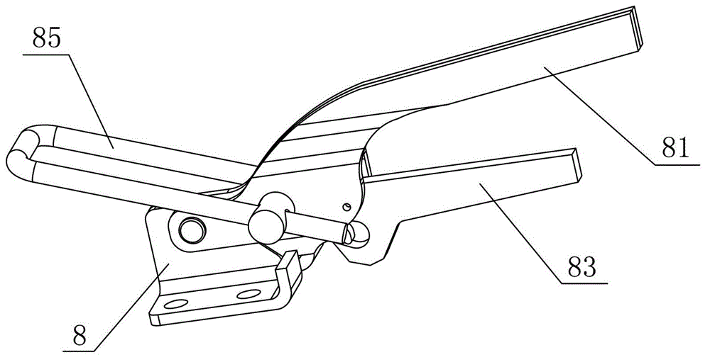 Special battery assembly frame for electric car