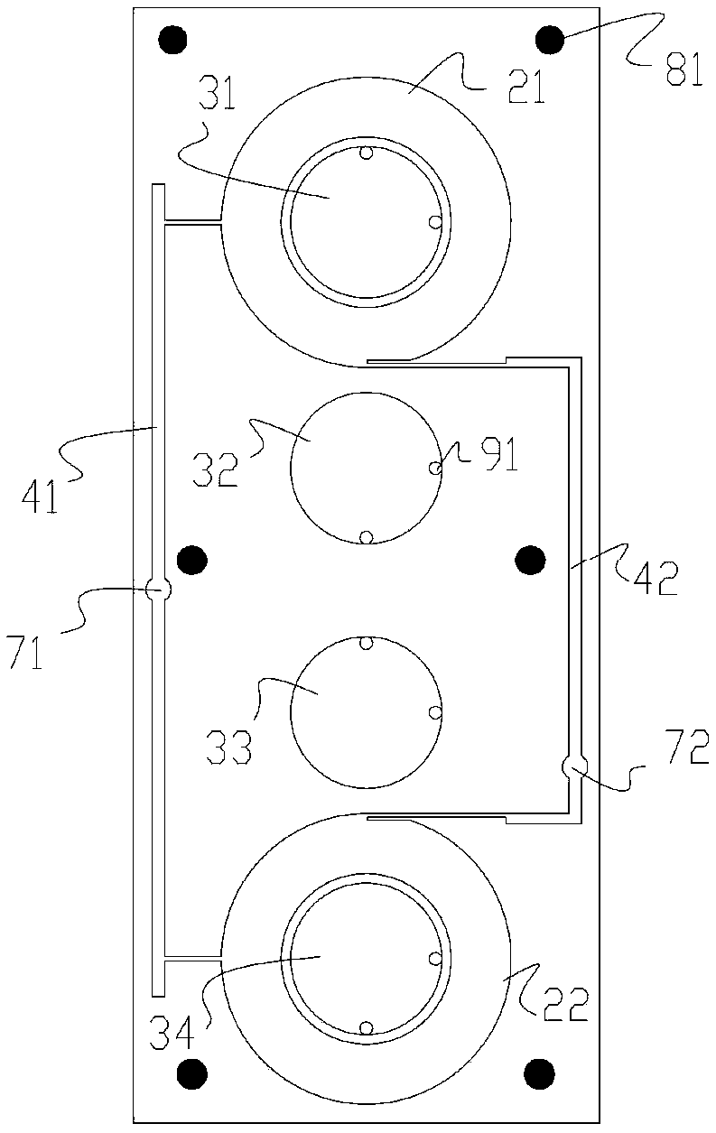 A dual-frequency dual-stream high-gain antenna