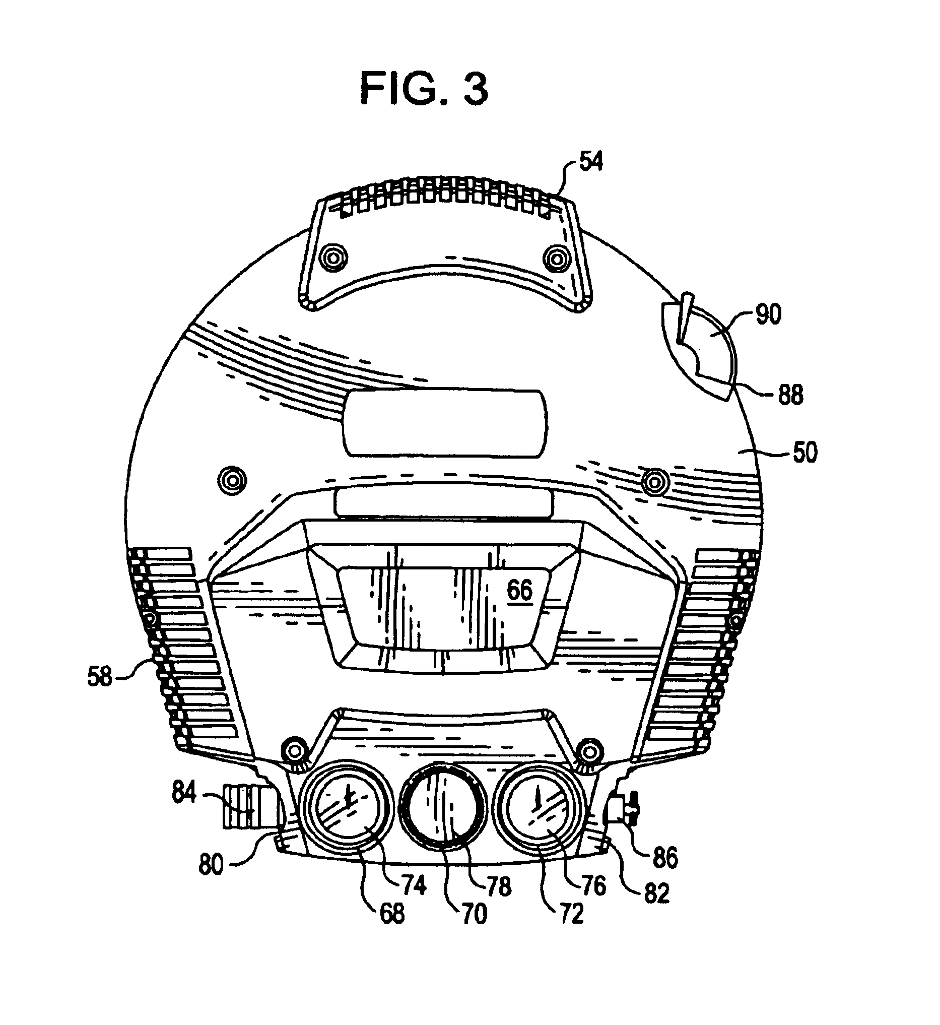 Air compressor mounted on a compressor tank