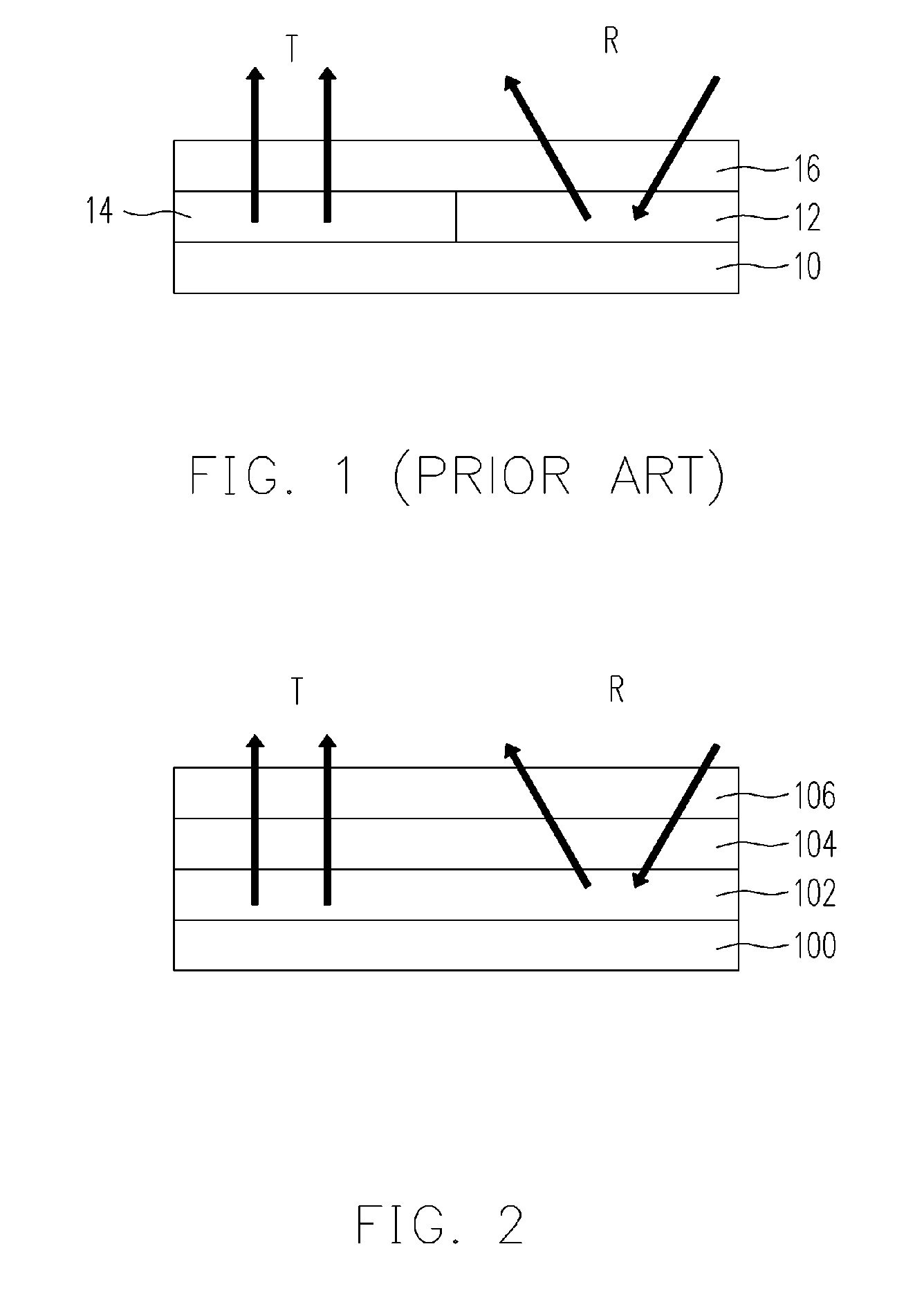 Vertical pixel structures for emi-flective display and methods for making the same