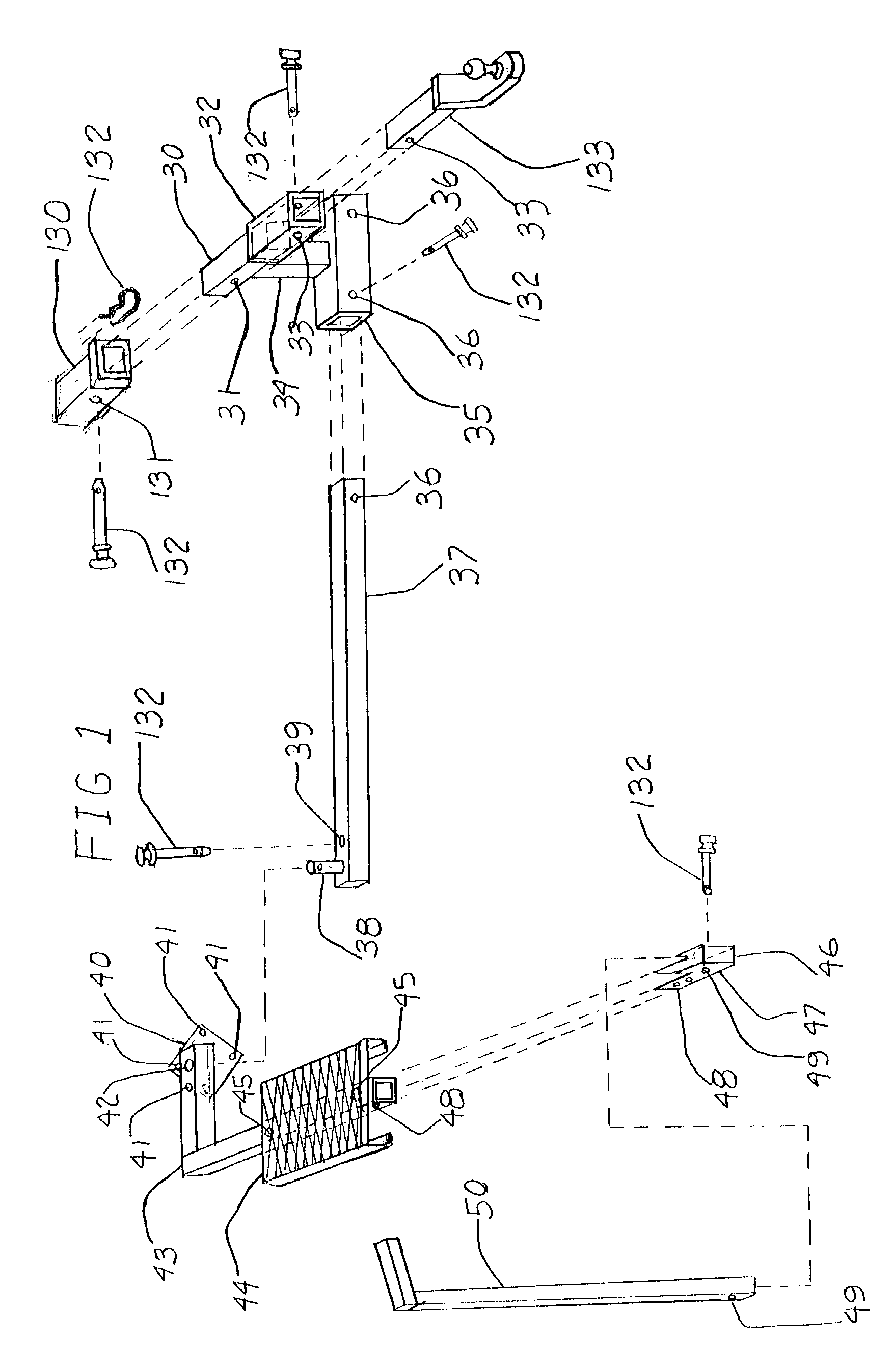 Attachment means for facilitating user access to vehicle platforms