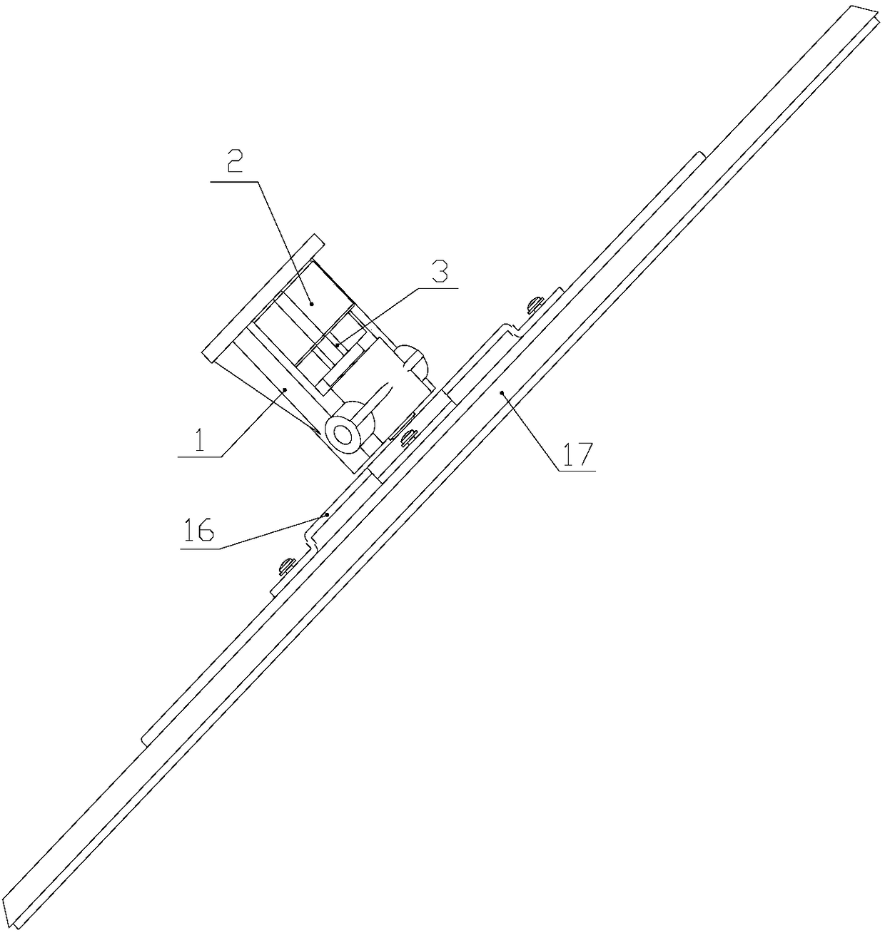 Vehicle-mounted display screen device and vehicle