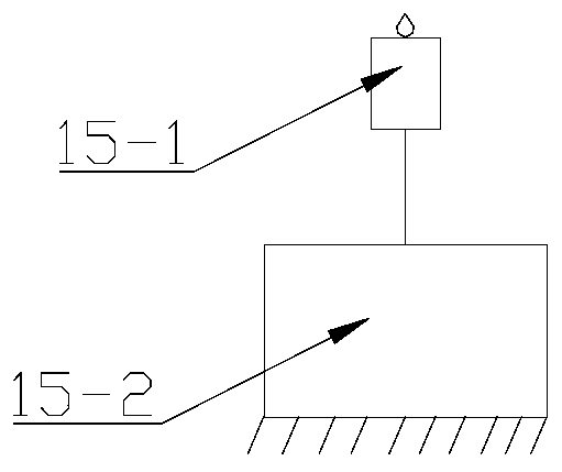 Model vertical water entry test device and test method