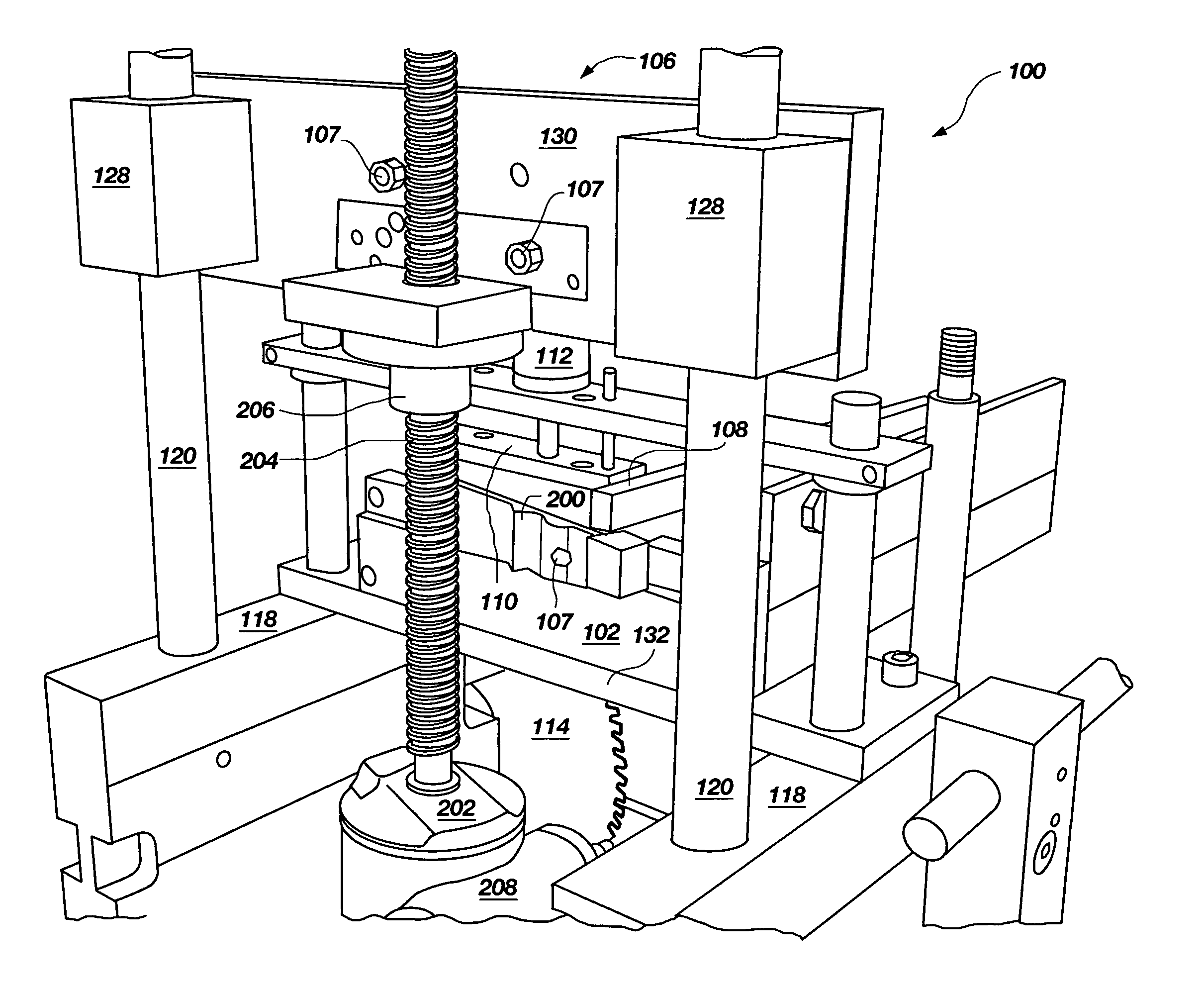 Coping apparatus and method of operation