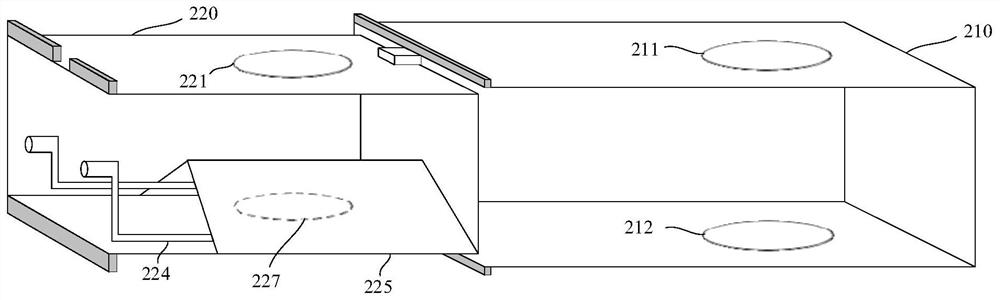 Cold trap device and diffusion furnace equipment