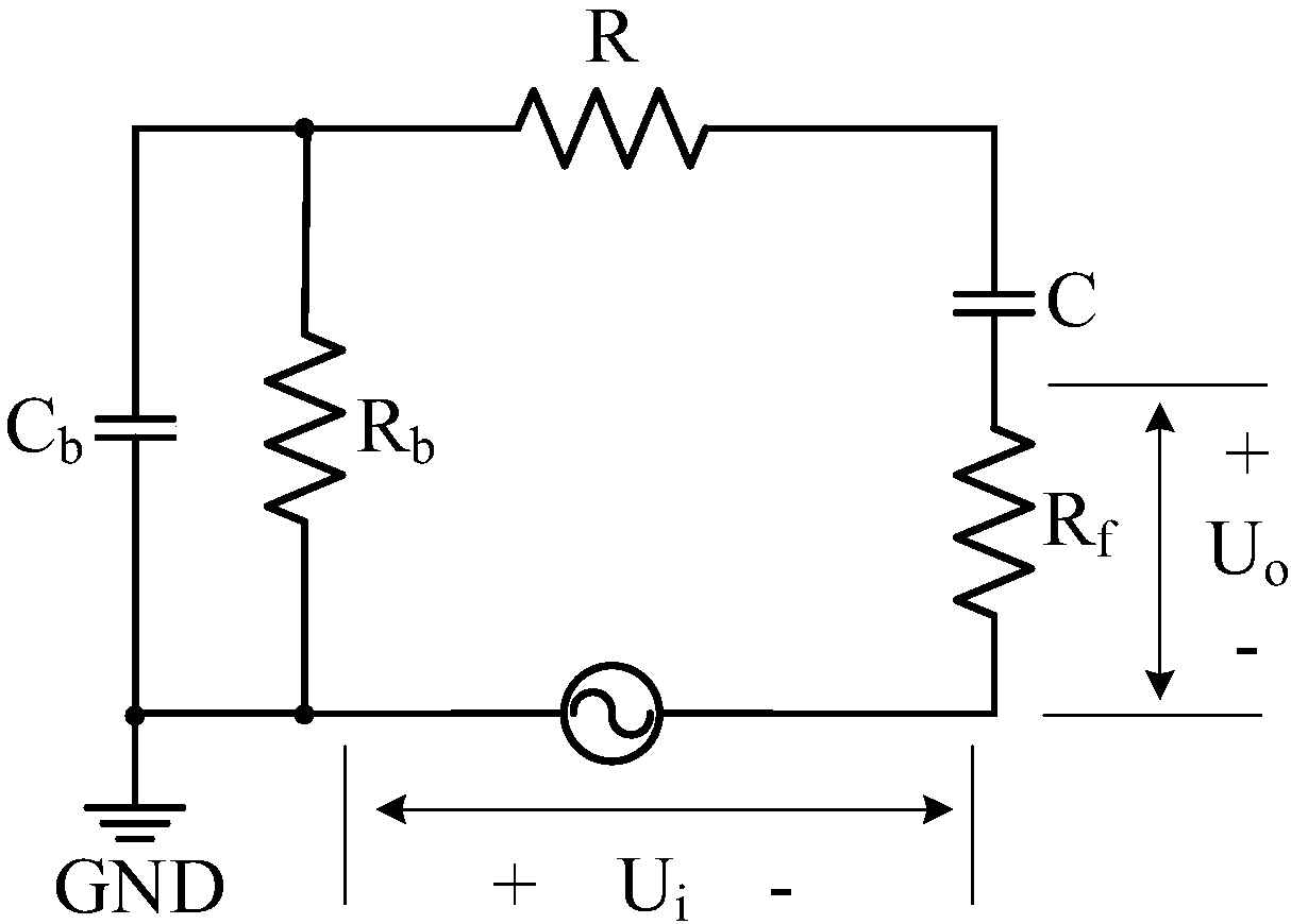 Electric vehicle power battery insulation resistor monitoring device based on amplitude-phase detection principle