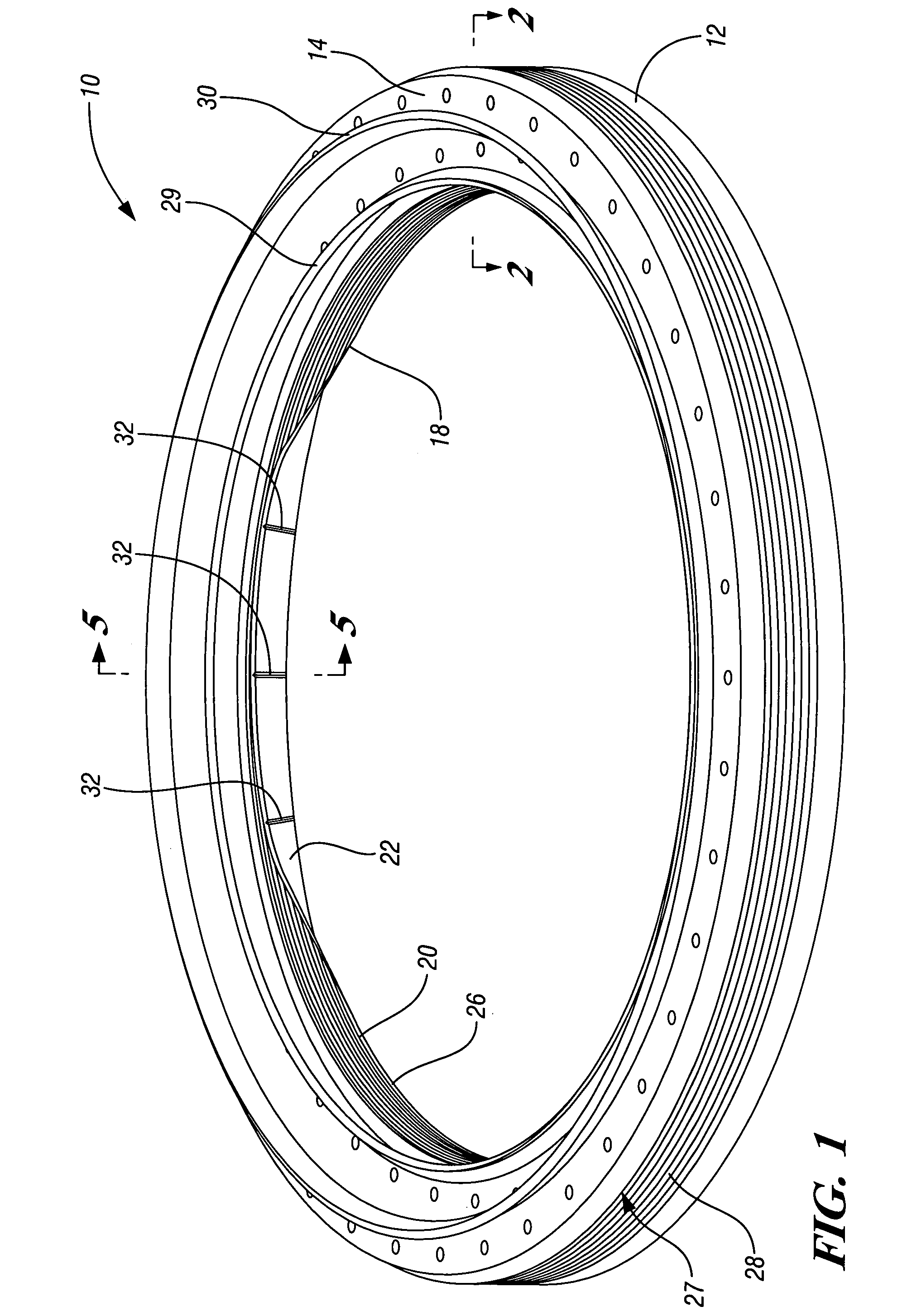 Radial lip seal