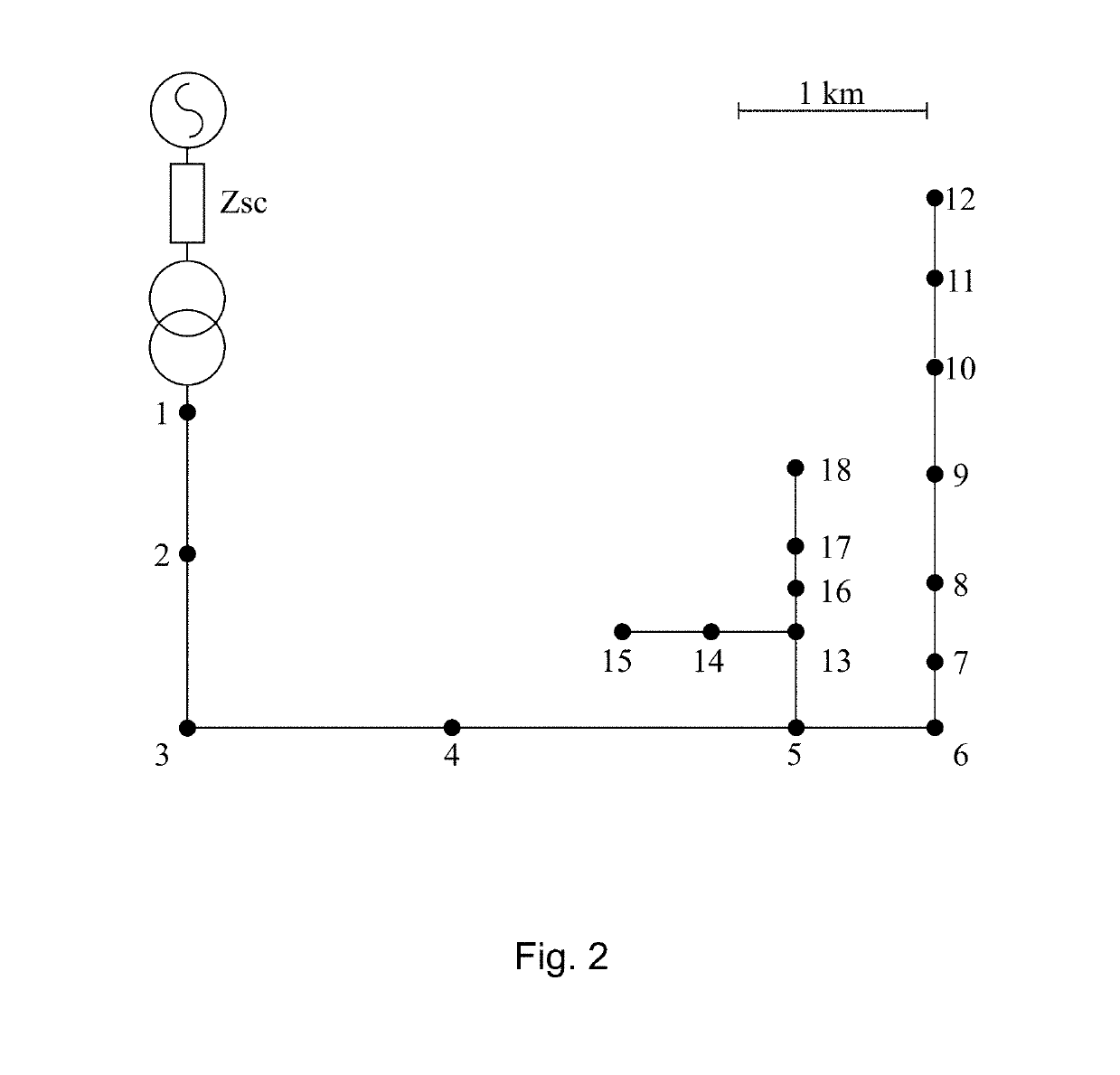 Method and system for fault detection and faulted line identification in power systems using synchrophasors-based real-time state estimation