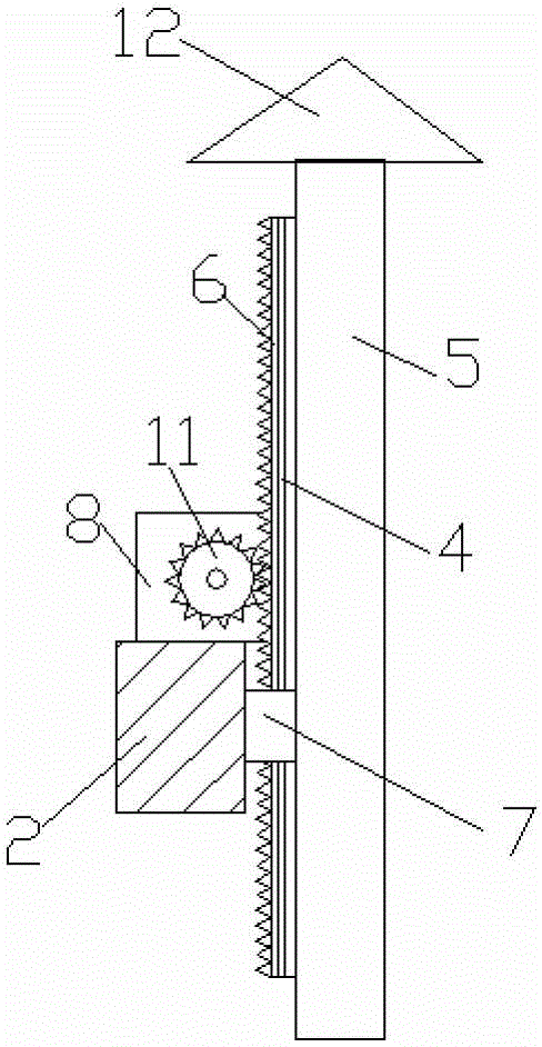 Implementation method for remote intelligent passage management and control based on screen display height limiting structures