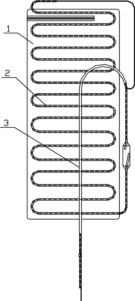 Refrigerating box with high-efficiency energy-saving evaporator