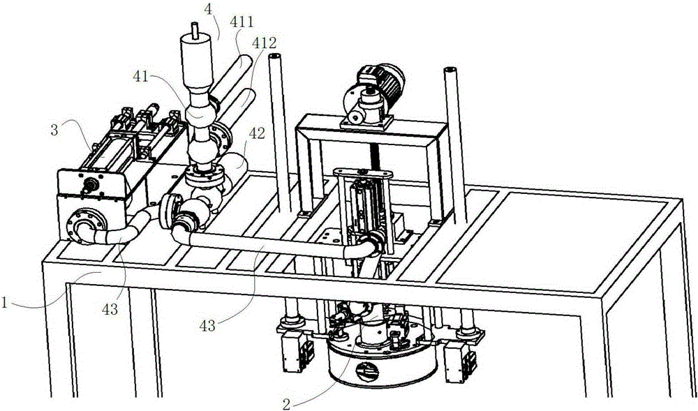 Volume type sterile filling machine