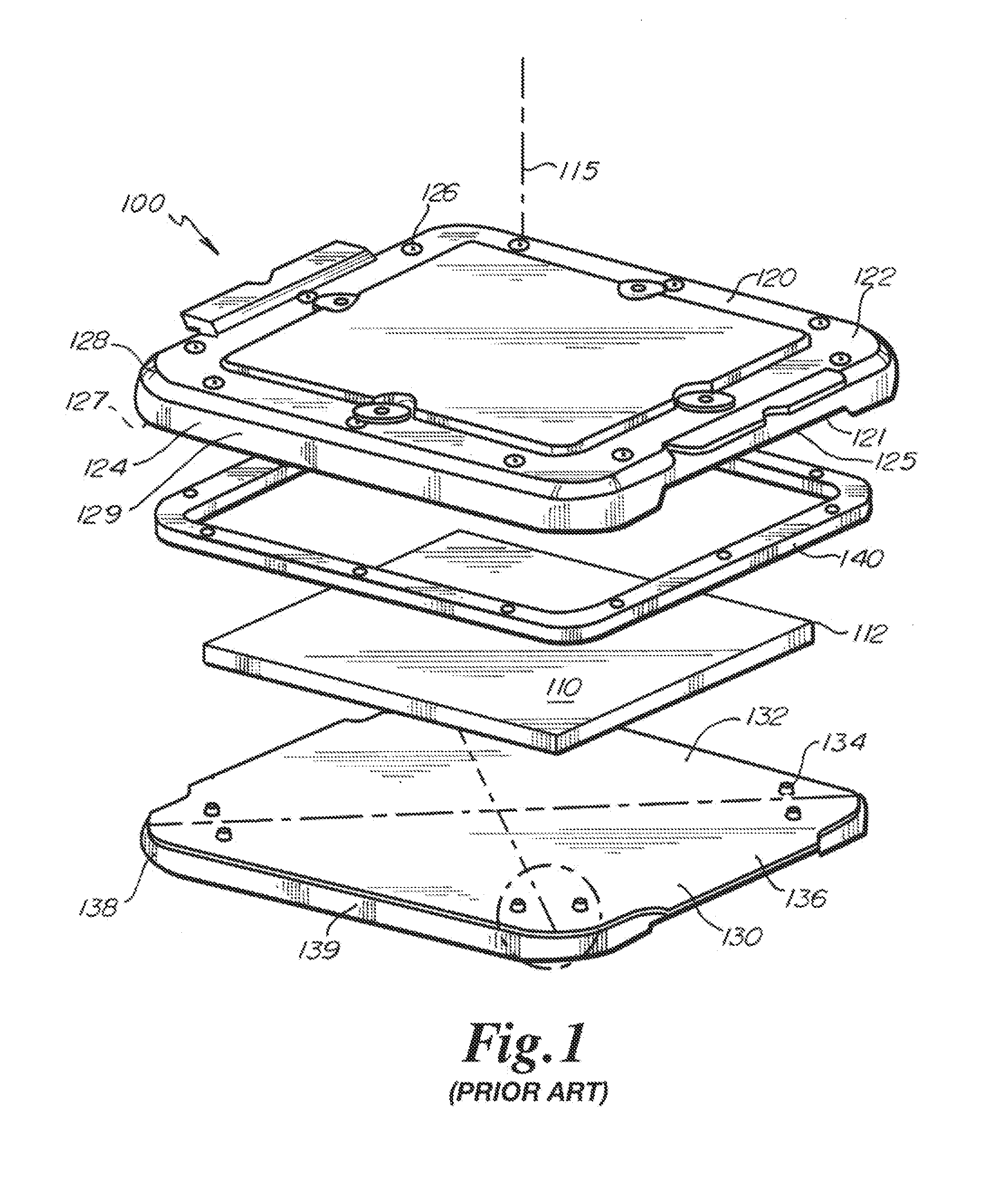 Reticle pod with cover to baseplate alignment system