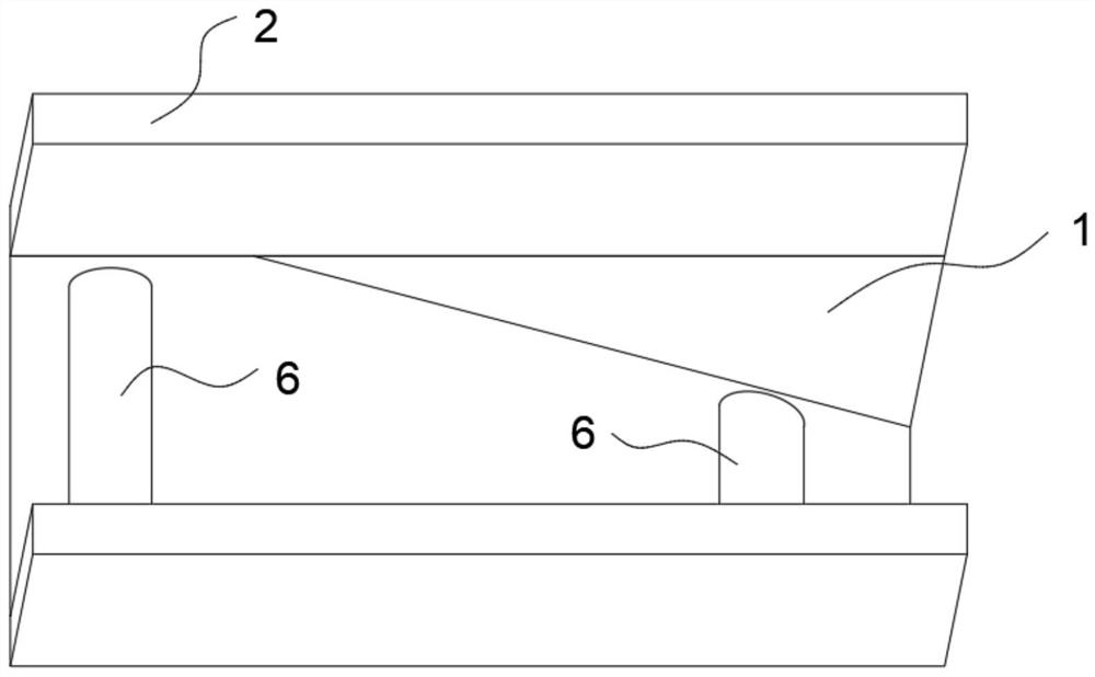 Self-cleaning device for carport at entrance of underground garage