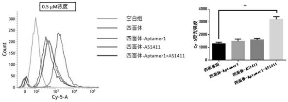 Establishment and synthesis method of dual-targeting DNA (deoxyribonucleic acid) nano drug-loaded complex