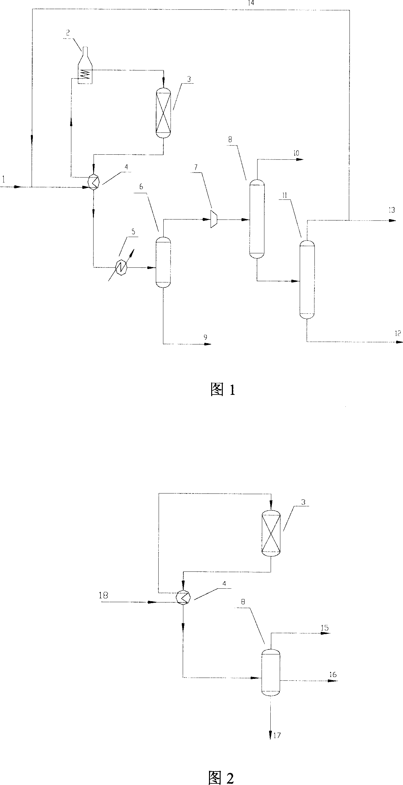 Method for preparing olefin in lightweight by catalytic cracking olefin of containing carbon