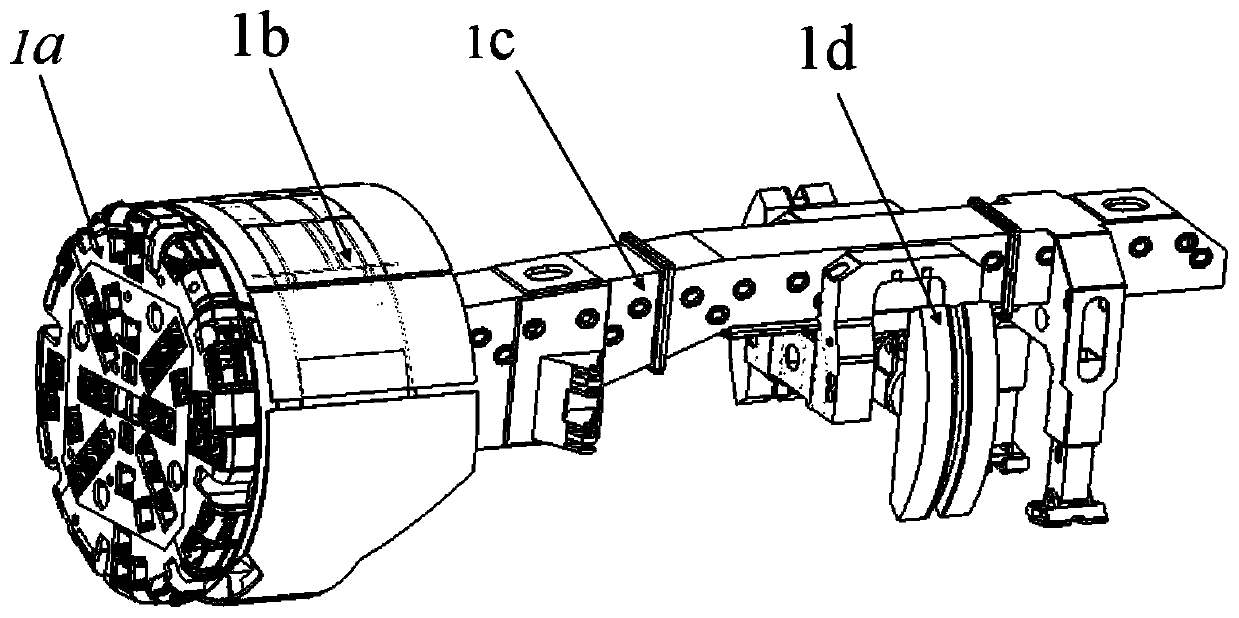 Tunnel boring machine supporting cylinder joint vibration condition monitoring method