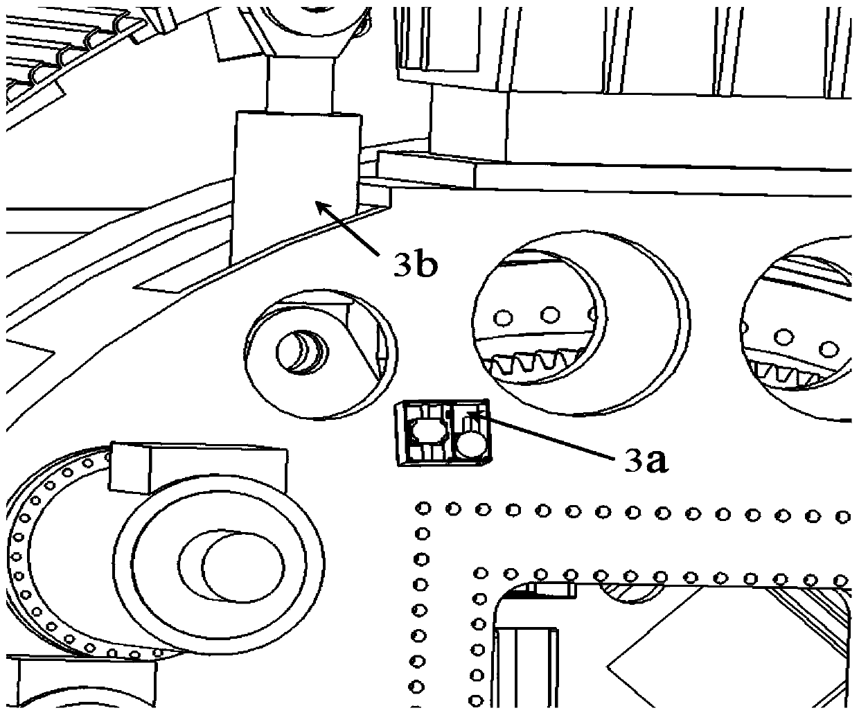 Tunnel boring machine supporting cylinder joint vibration condition monitoring method