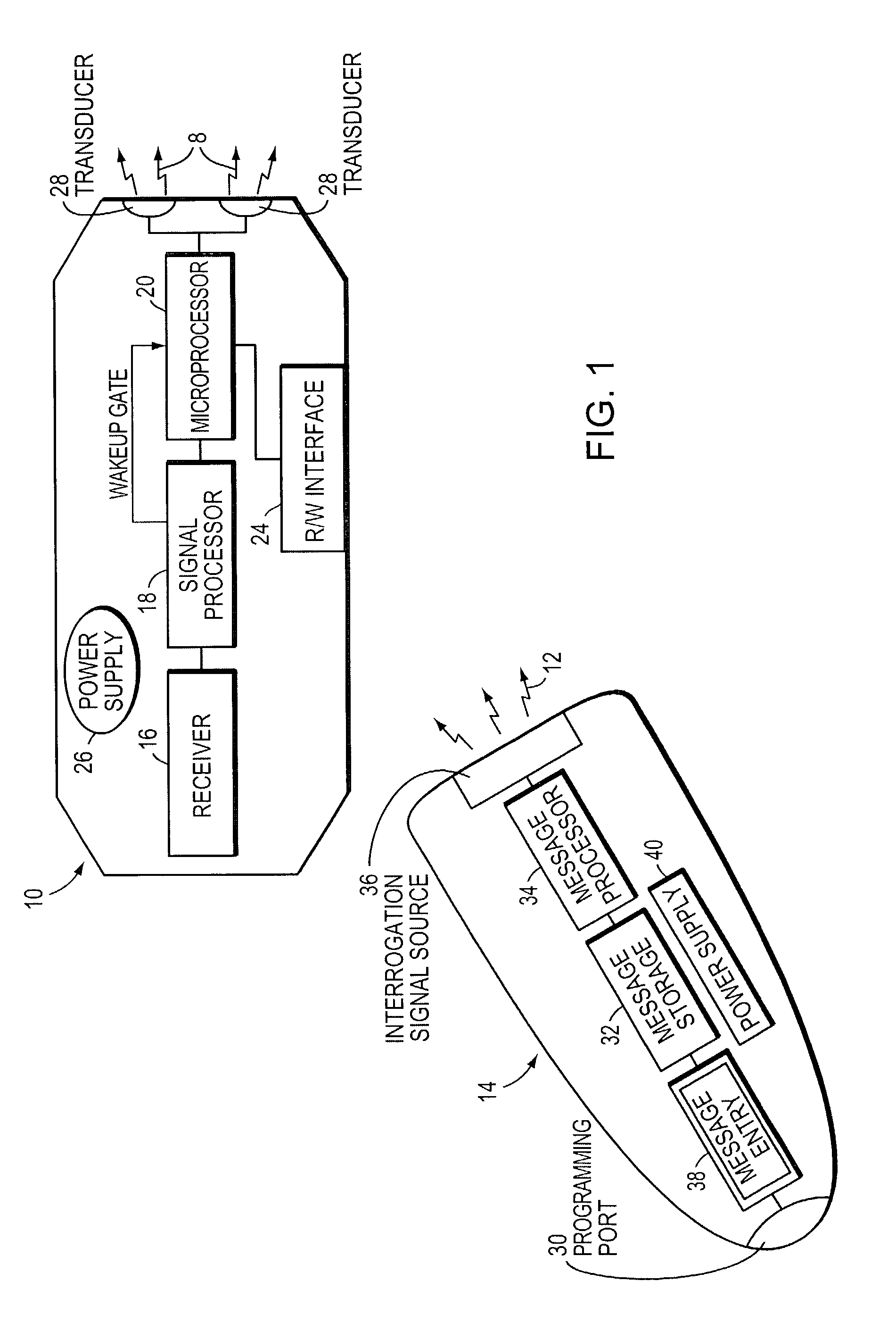 Tag interrogation with observable response signal