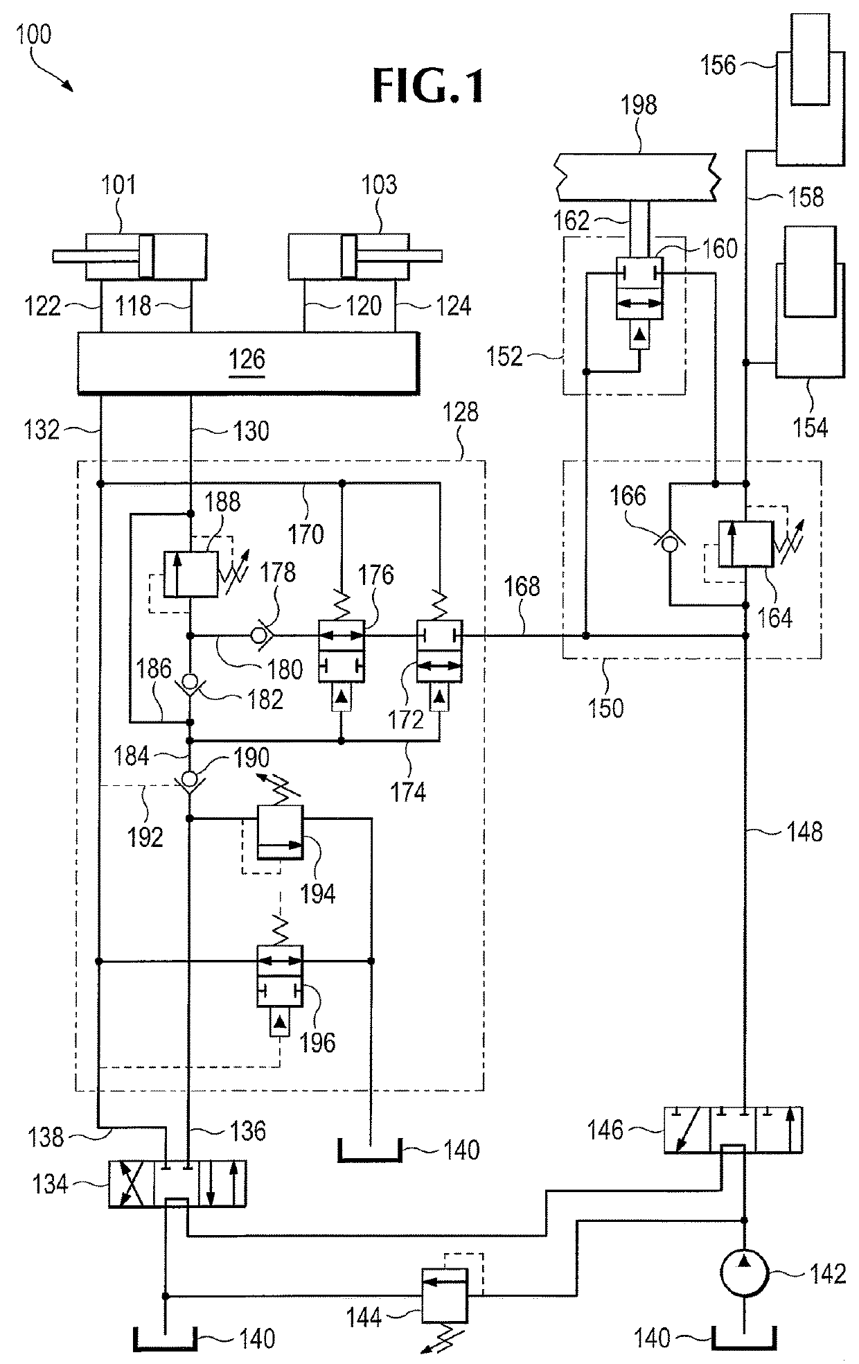 Equalized hydraulic clamp force control