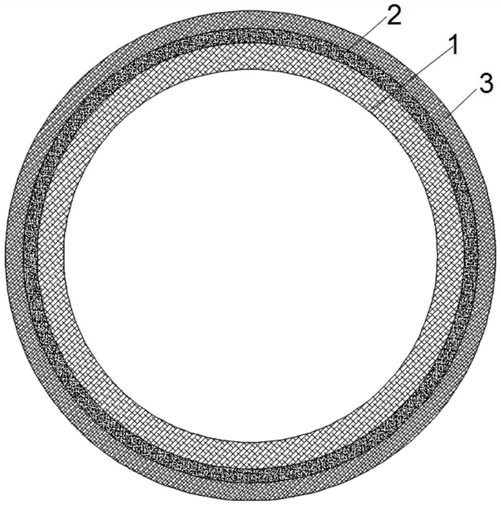 Self-rolling braided sleeve for aerospace and preparation method thereof