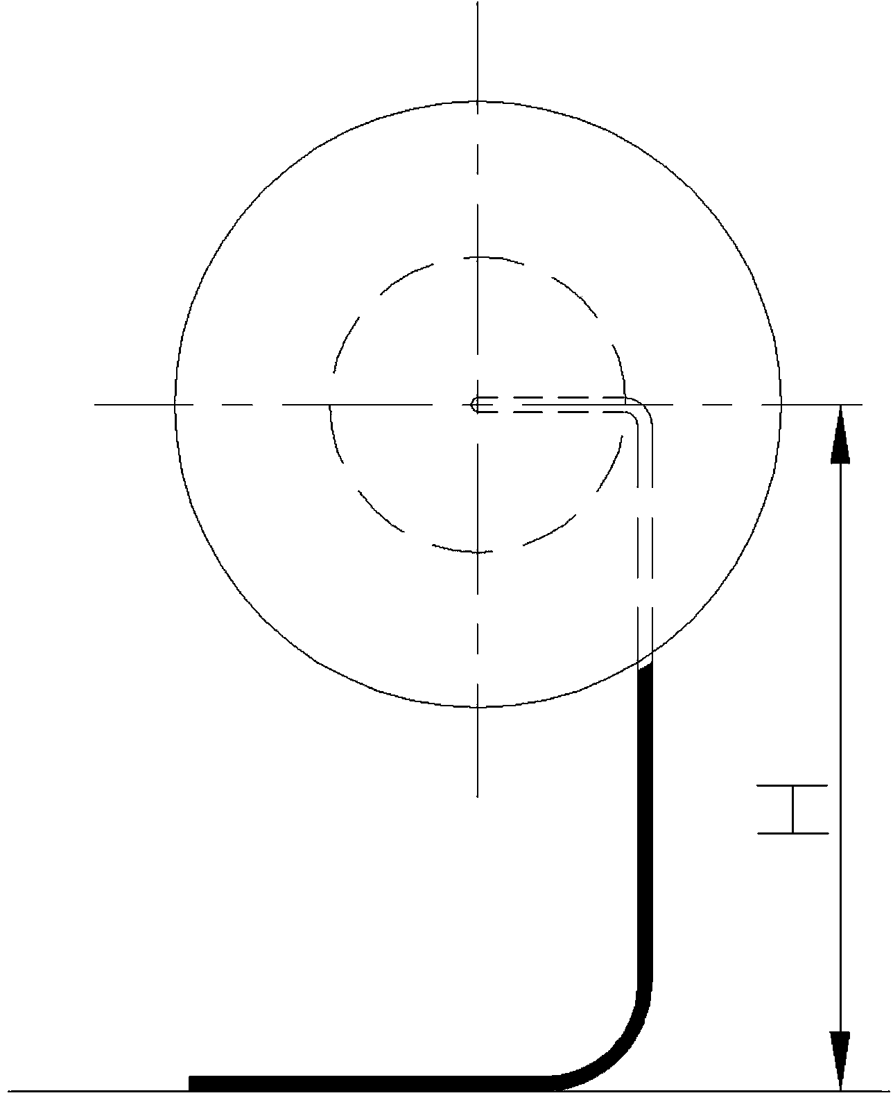 Constant-tension type cable drum device capable of flexibly winding cable