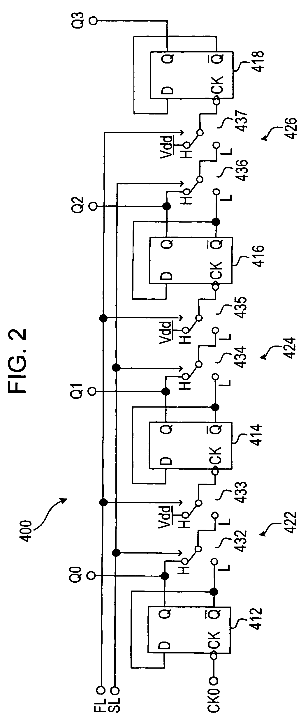 Counter circuit, AD conversion method, AD converter, semiconductor device for detecting distribution of physical quantities, and electronic apparatus