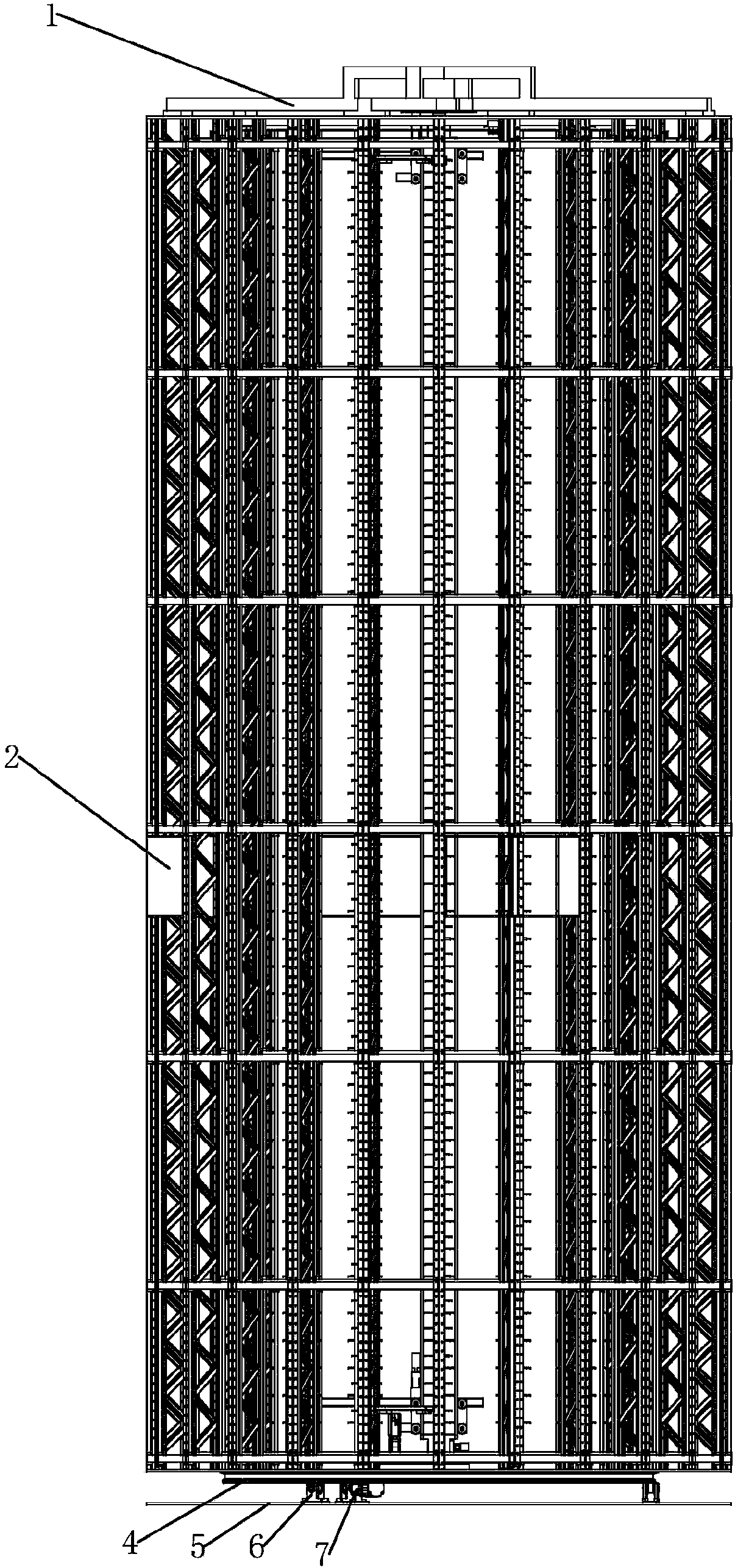 Logistic tower equipment