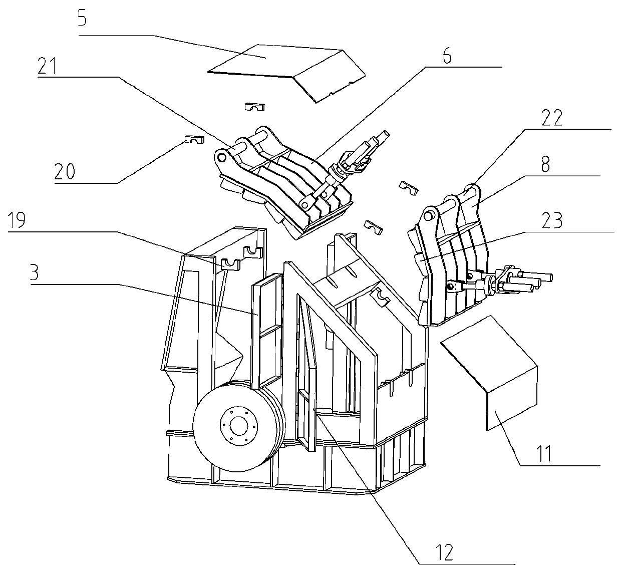 Modular impact crusher