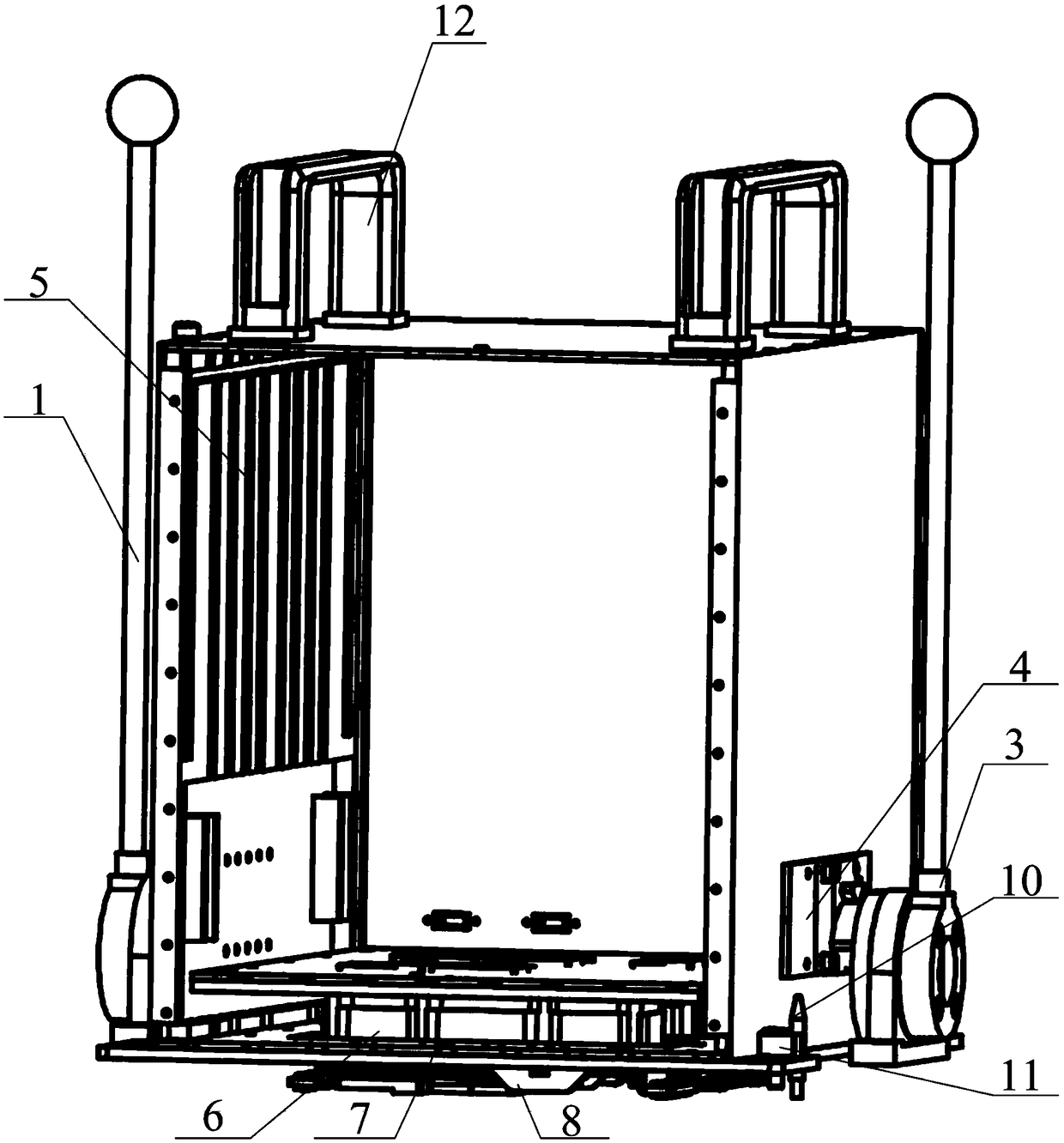 On-orbit maintenance quick-connection system based on double-conjugate cam assist principle