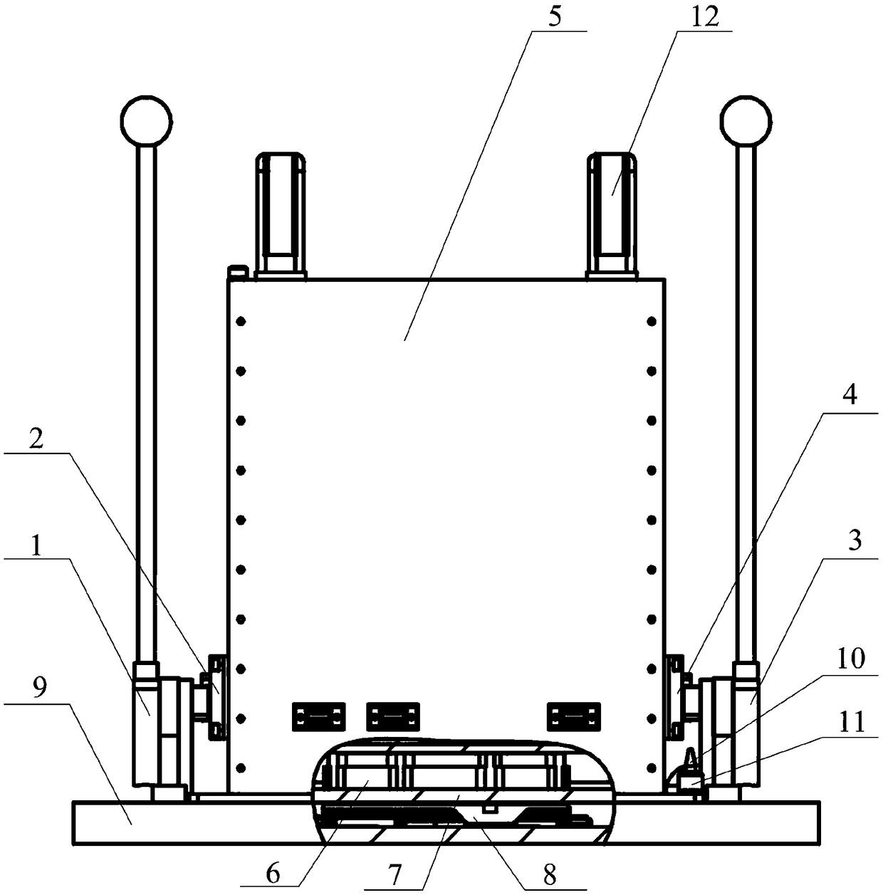 On-orbit maintenance quick-connection system based on double-conjugate cam assist principle